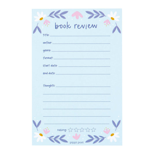 Blue Book Review 4x6 Notepad