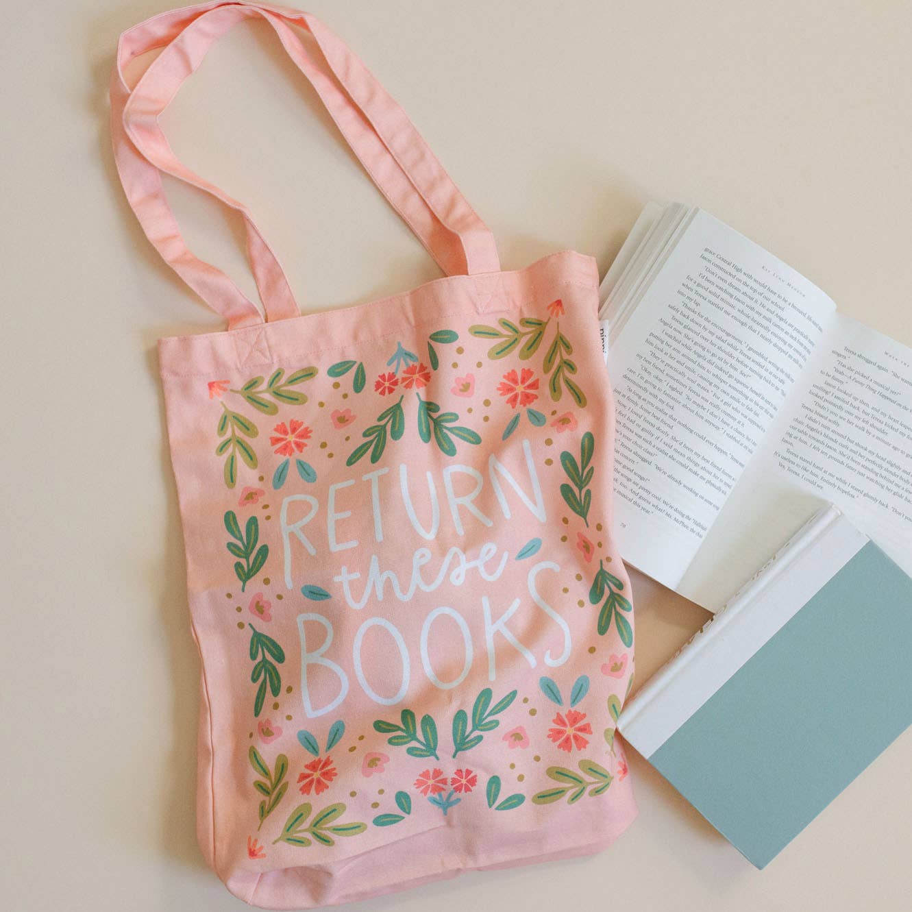 "Return These Books" Tote Bag