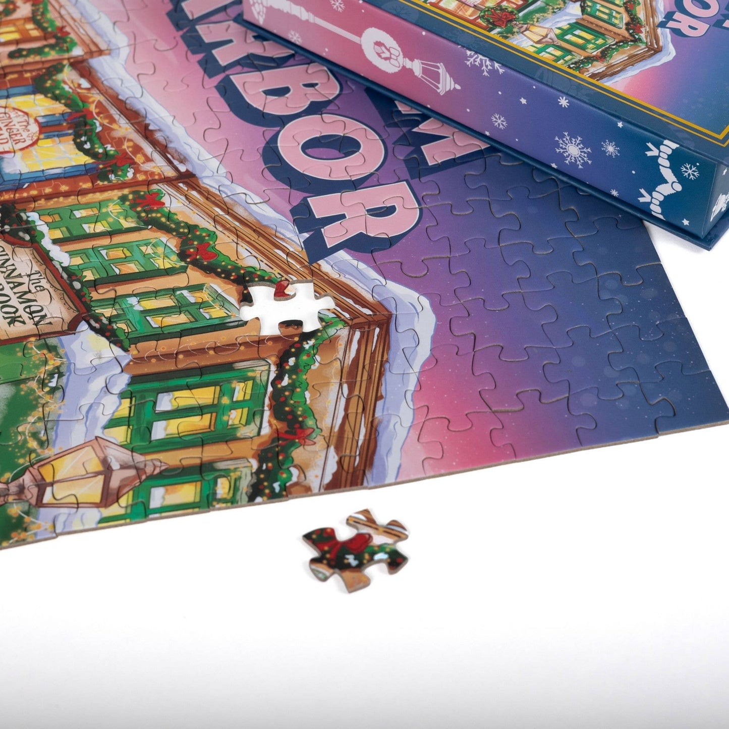 Holidays on Main Street Keepsake Puzzle | Dream Harbor