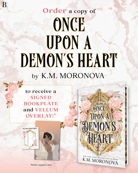 Once Upon a Demon's Heart (Deluxe Edition) (Cruel Fates Duet, 1) | PRE-ORDER WITH SWAG (released June 23, 2026)
