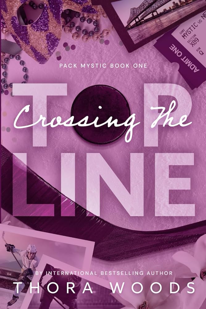 Crossing The Top Line: Pack Mystic Book One (A Contemporary Omegaverse Why-Choose Hockey Romance) cover image