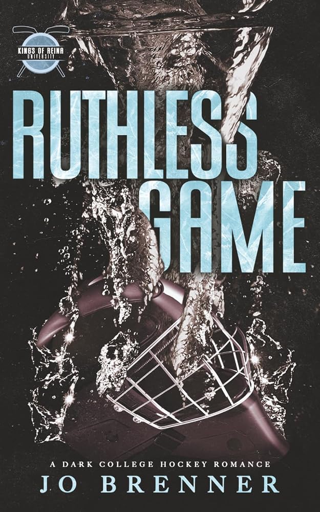 Ruthless Game: Discreet Cover: a dark college hockey romance cover image