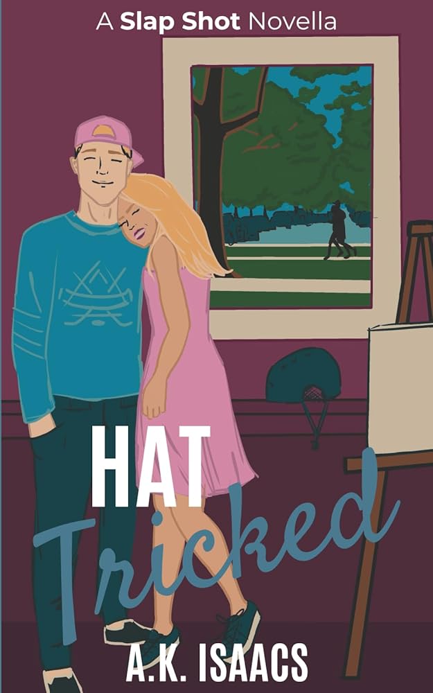 Hat Tricked: a fake dating hockey romance novella (Slap Shot series) cover image