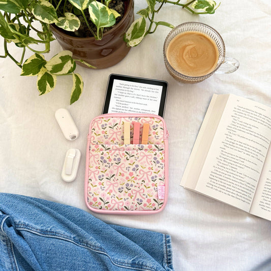 Coquette Bows & Flower Kindle Sleeve