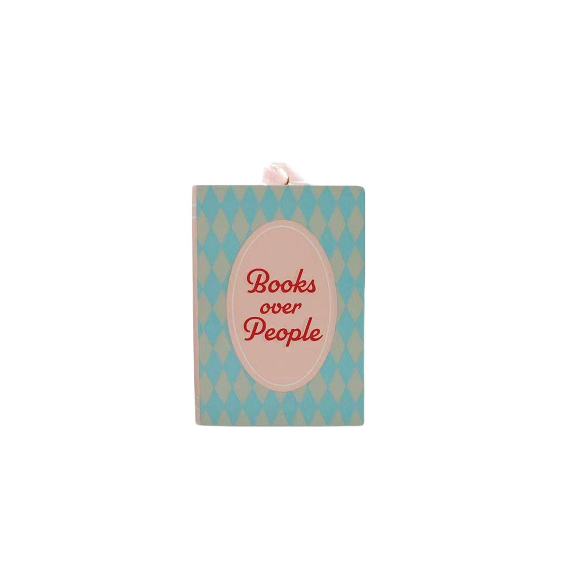 Books Over People Christmas Ornament