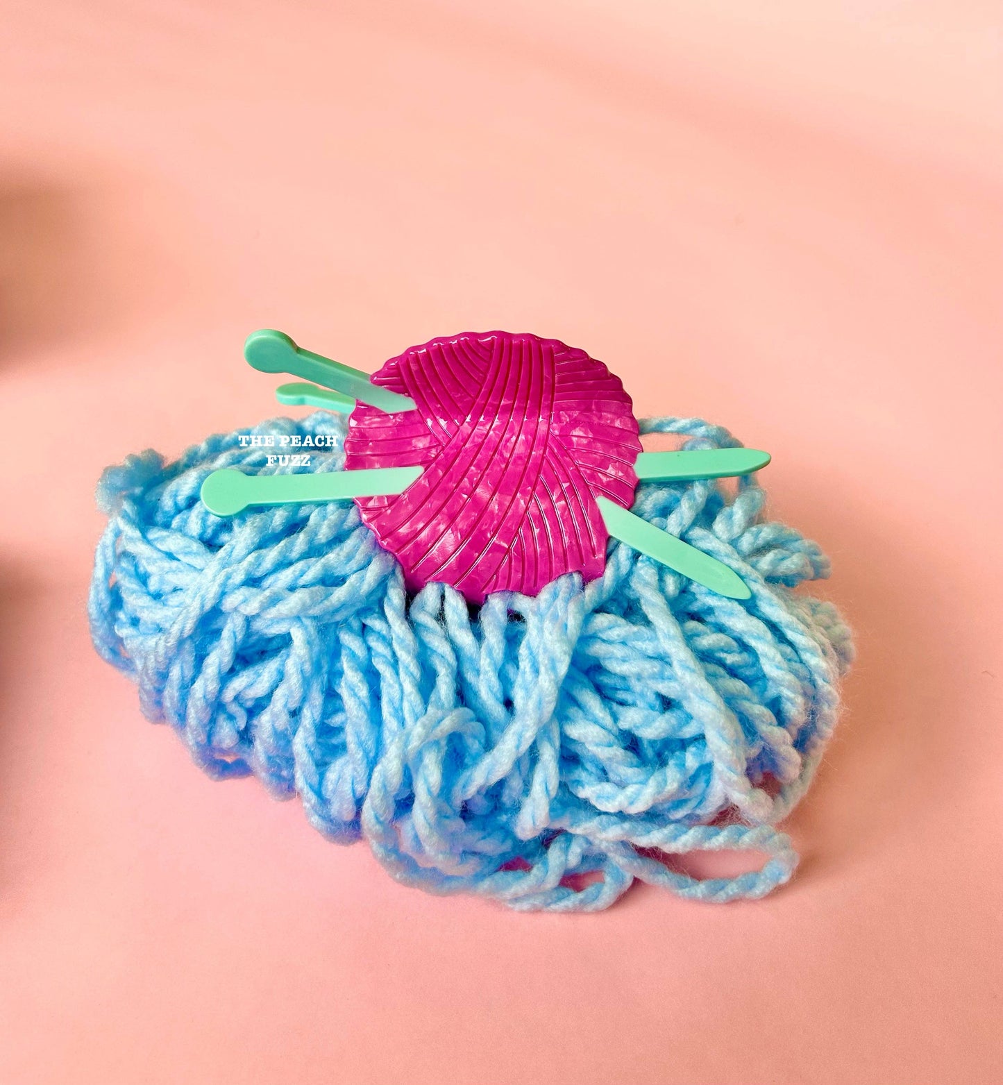 Knitting Needle Hair Claw Clip