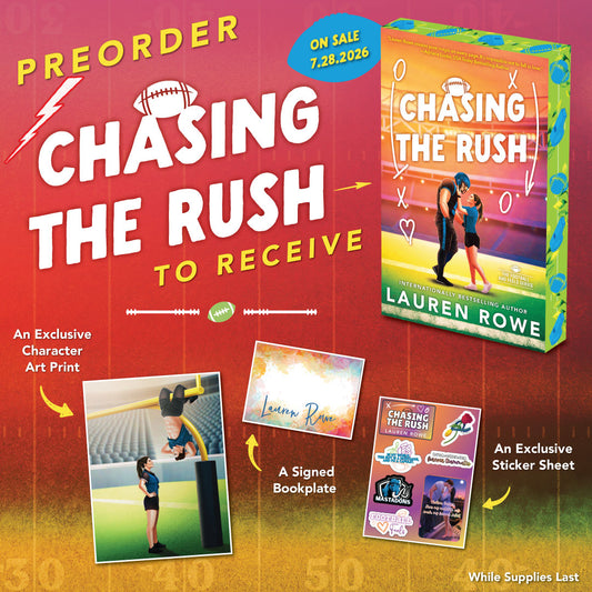 Chasing the Rush: Deluxe Limited Edition | PRE-ORDER WITH SWAG (released July 28, 2026)