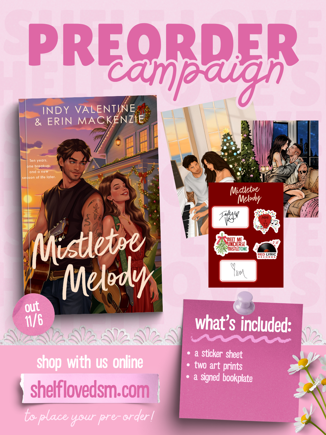 Mistletoe Melodies | PRE-ORDER WITH SWAG (released Nov 6, 2026)