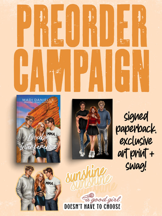 Double Interference | SIGNED PRE-ORDER WITH SWAG (released July 24, 2026)