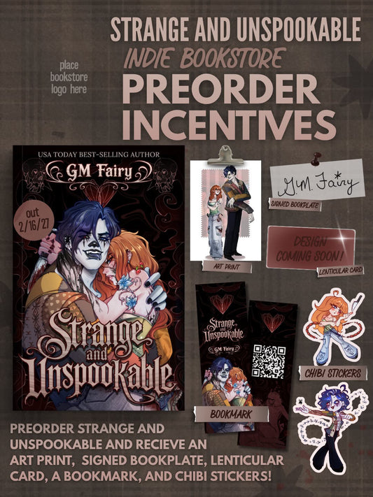 Strange and Unspookable | PRE-ORDER WITH SWAG (released Feb 16, 2027)