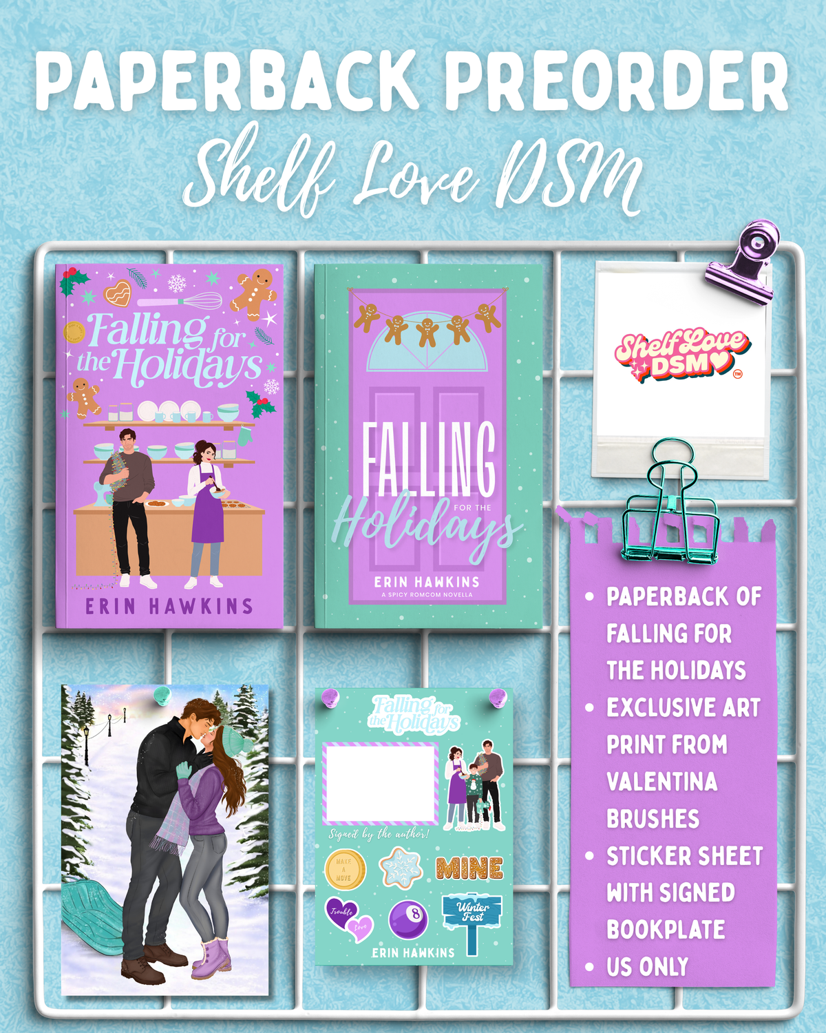 Falling for the Holidays | PRE-ORDER WITH SWAG (released Nov 5, 2026)