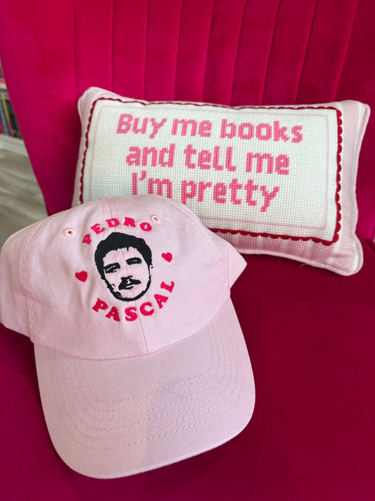 Light Pink Pedro Pascal Relaxed Fit Hat