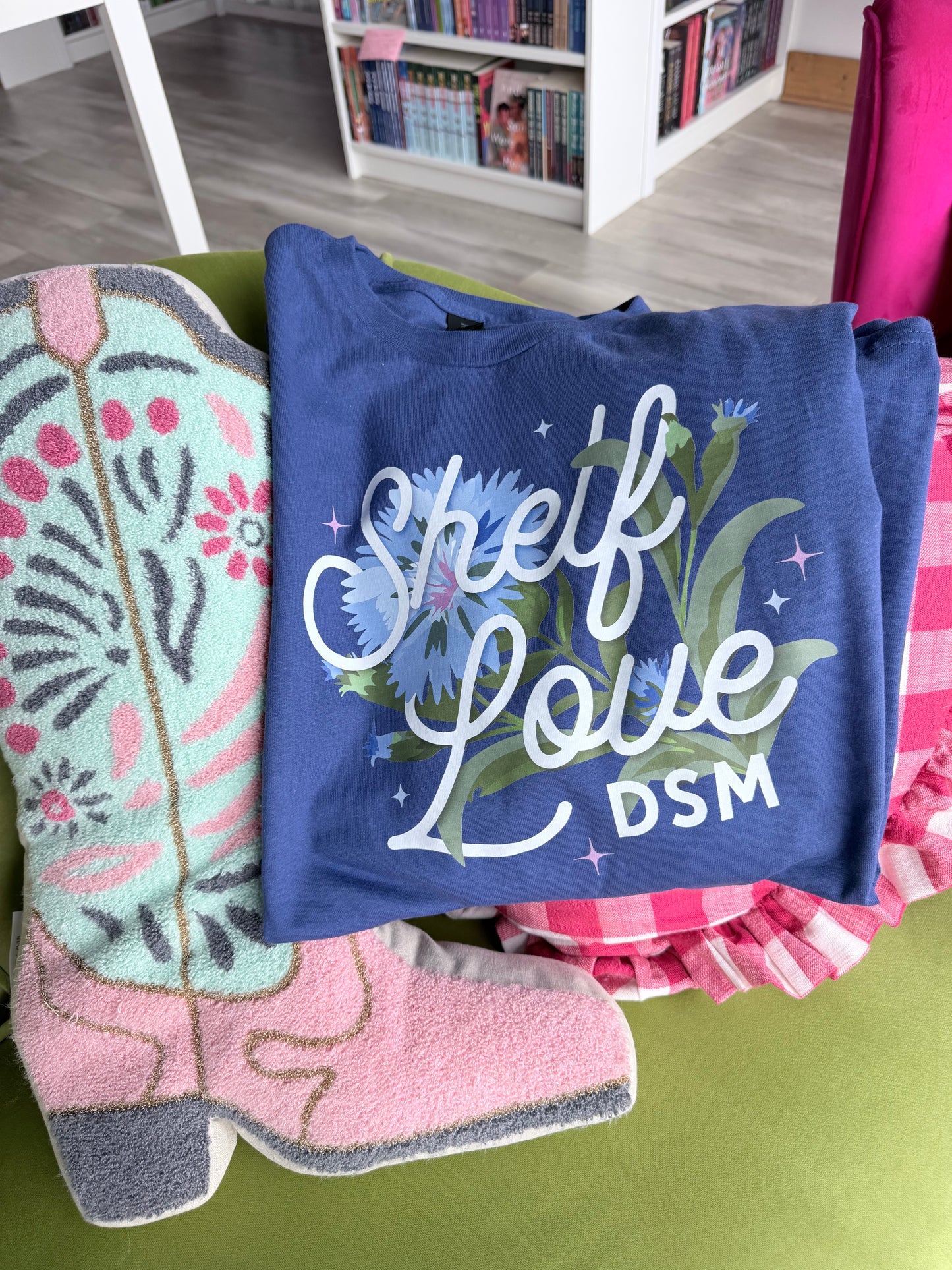 Shelf Love DSM ALS Awareness T-Shirt