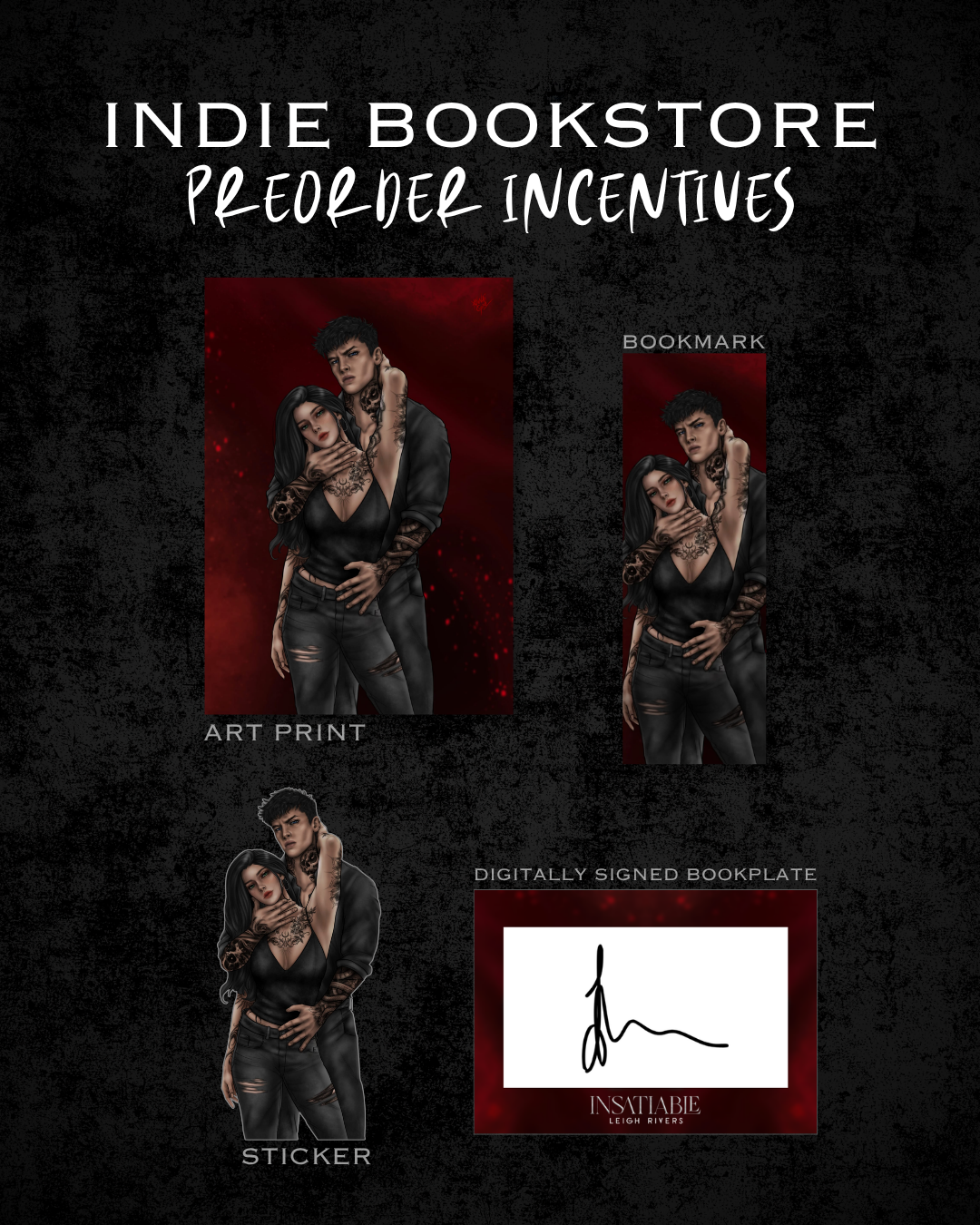 Insatiable: Edge of Darkness, Book 1 | PRE-ORDER WITH SWAG (released Aug 11, 2026)