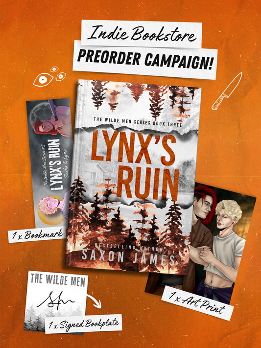 Lynx's Ruin (The Wilde Men Book 3) | PRE-ORDER WITH SWAG (released Oct 29, 2026)