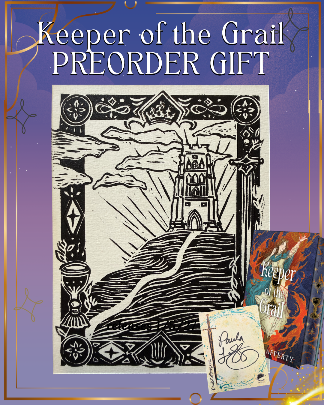 Keeper of the Grail: Deluxe Limited Edition (The Lives of Guinevere) | PRE-ORDER WITH SIGNED BOOKPLATE (released Jan 5, 2027)