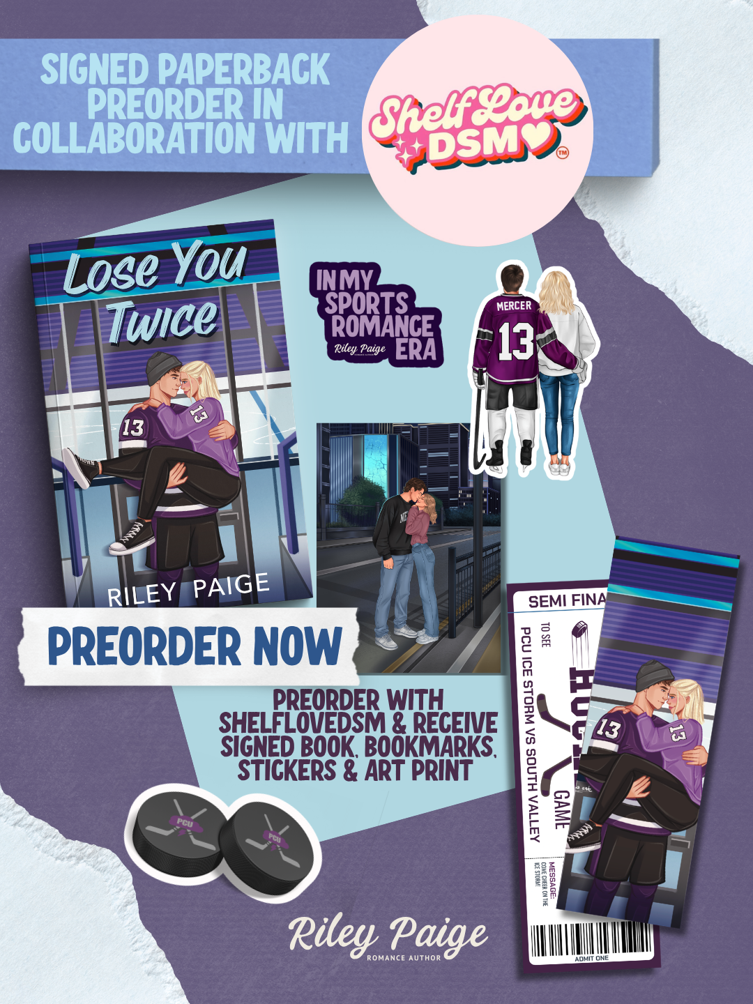 Lose You Twice (PCU Ice Storm) | SIGNED PRE-ORDER WITH SWAG (released Sept 10, 2026)
