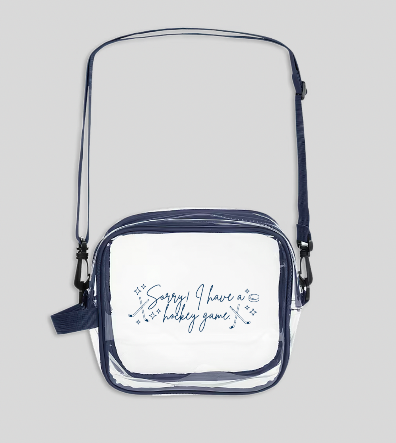 Hockey Romance Crossbody Stadium Bag