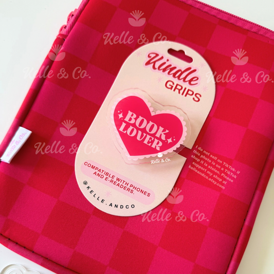Coquette "Book Lover" MagSafe Kindle Grip (adhesive)