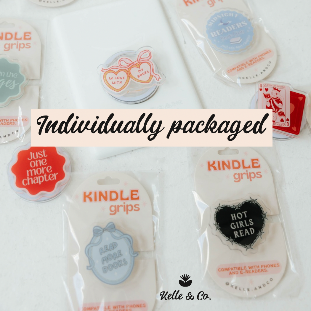 "Busy Reading Something Smutty" Kindle Grip (adhesive)