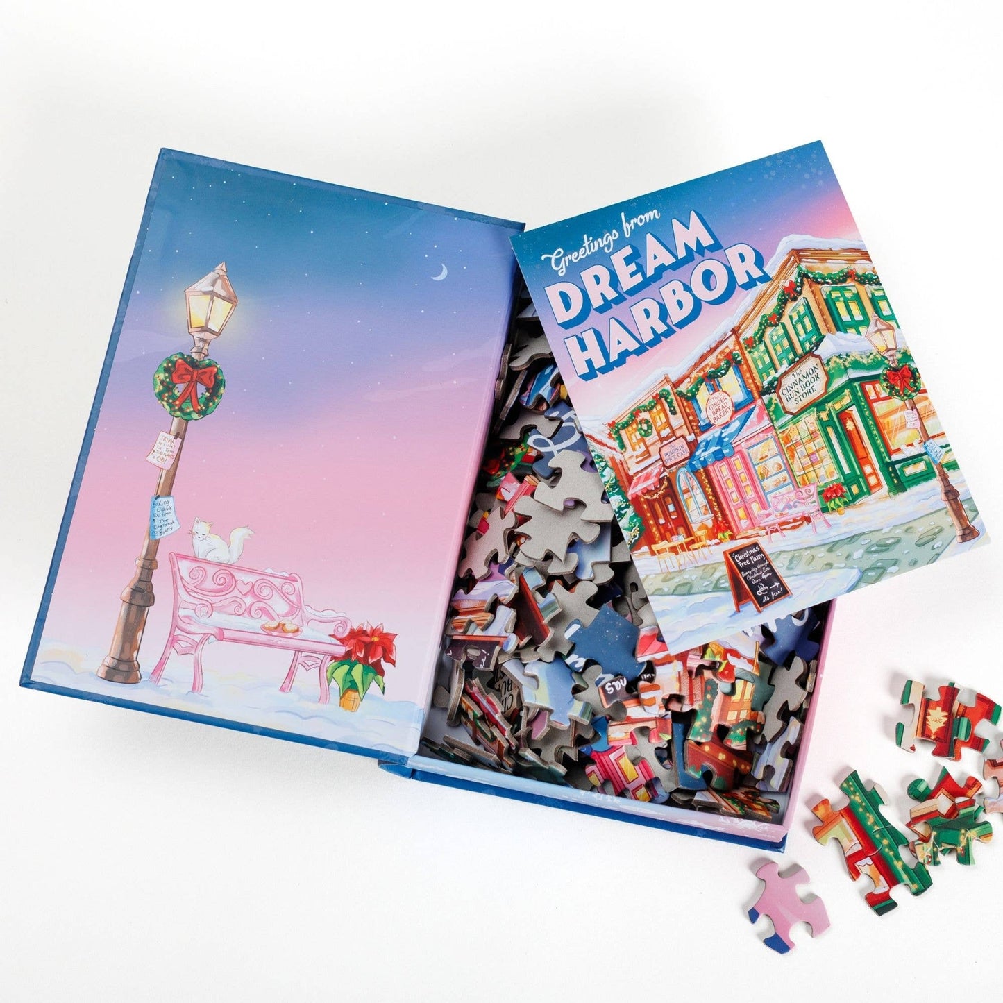 Holidays on Main Street Keepsake Puzzle | Dream Harbor