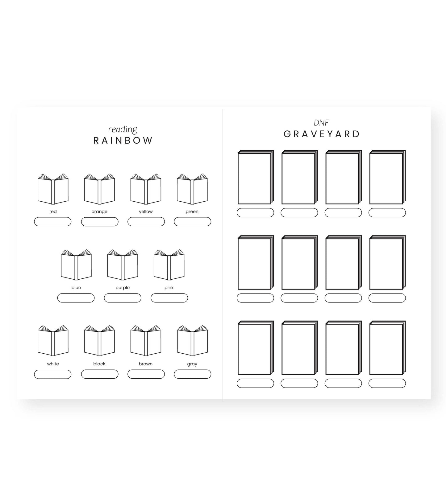 Navy Linda Tong Book/Reading Journal