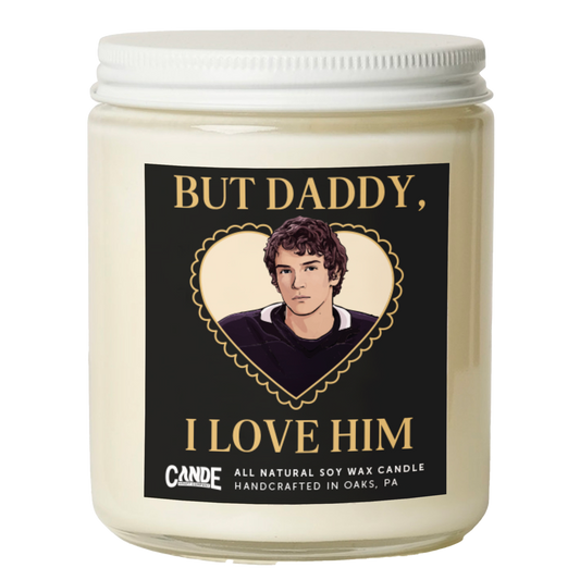 But Daddy, I Love Him Candle: Amber Blush