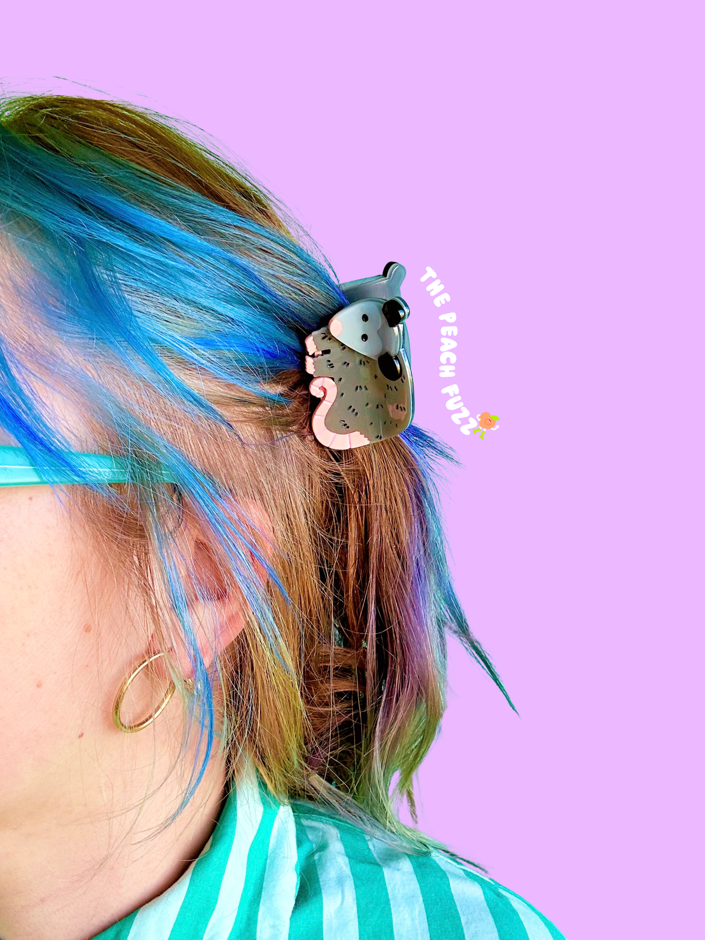 Mini Possum Hair Claw Clip