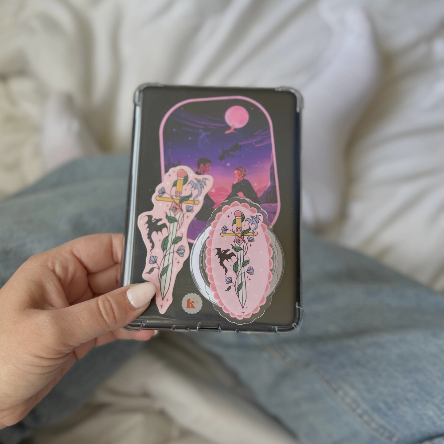 Fantasy Kindle Grip (Adhesive)