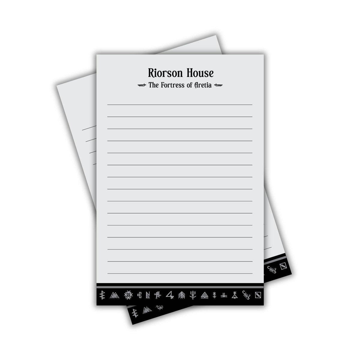 Riorson House Notepad | Fourth Wing