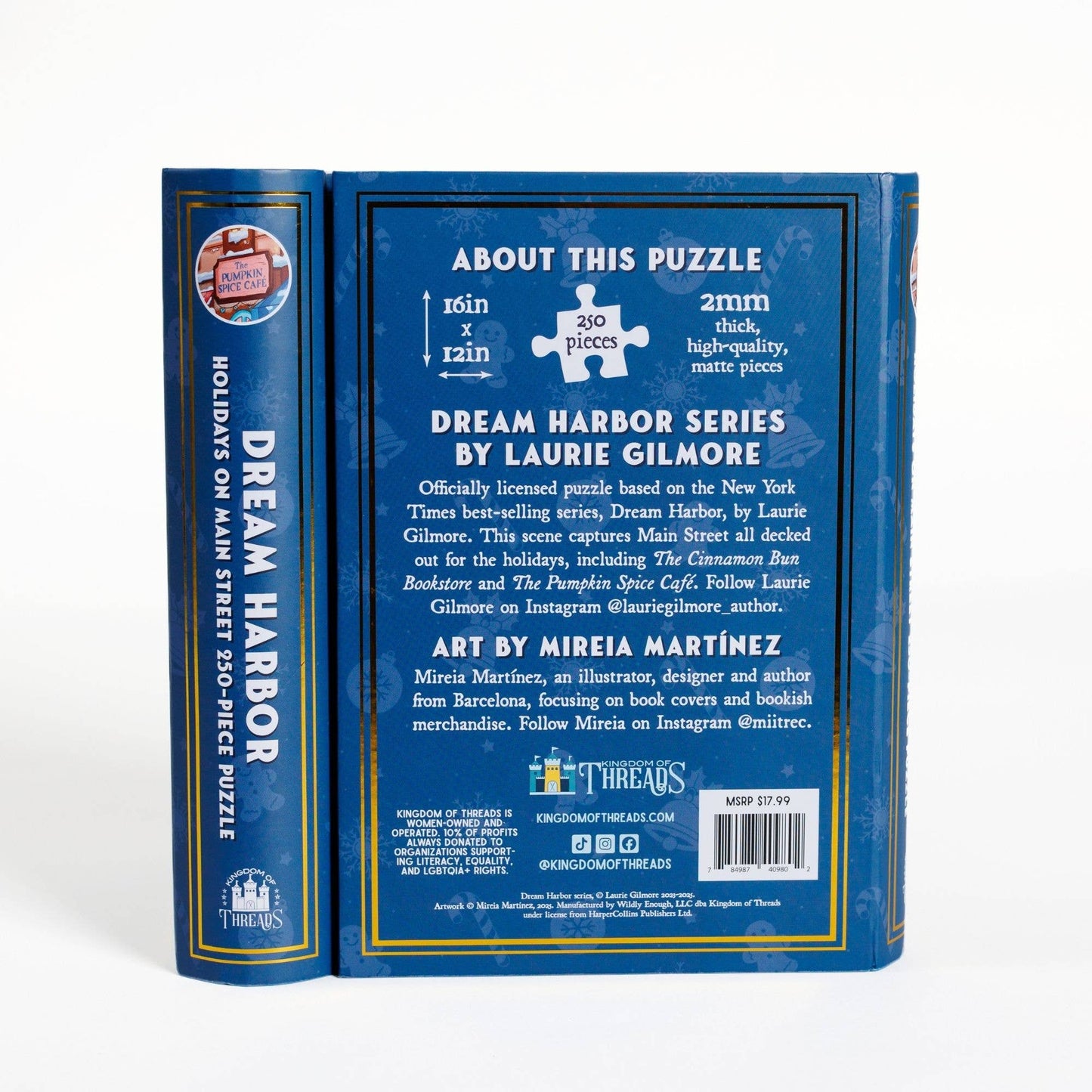 Holidays on Main Street Keepsake Puzzle | Dream Harbor