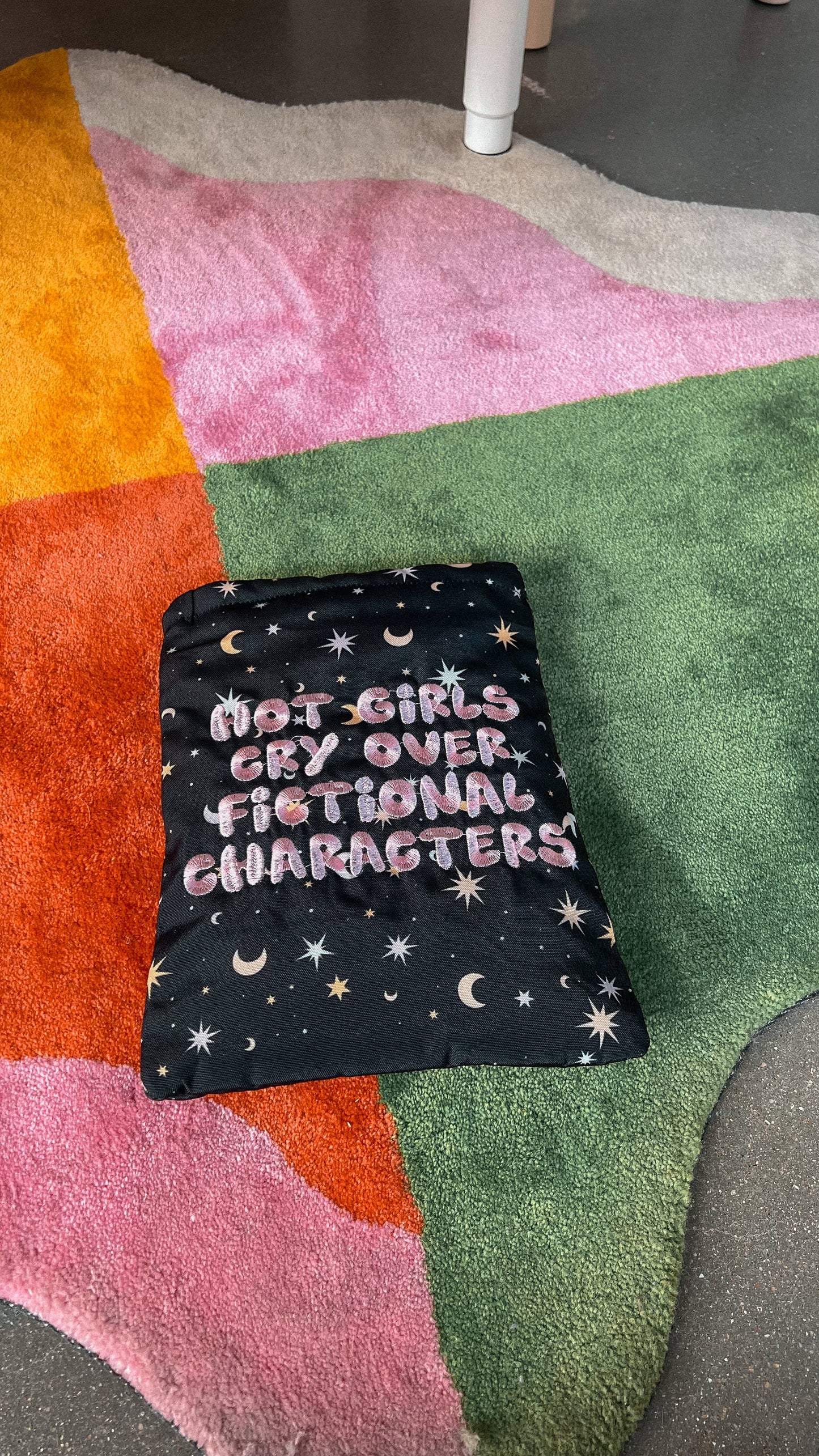 Hot Girls Cry Book Sleeve & Kindle Sleeve: Book Size