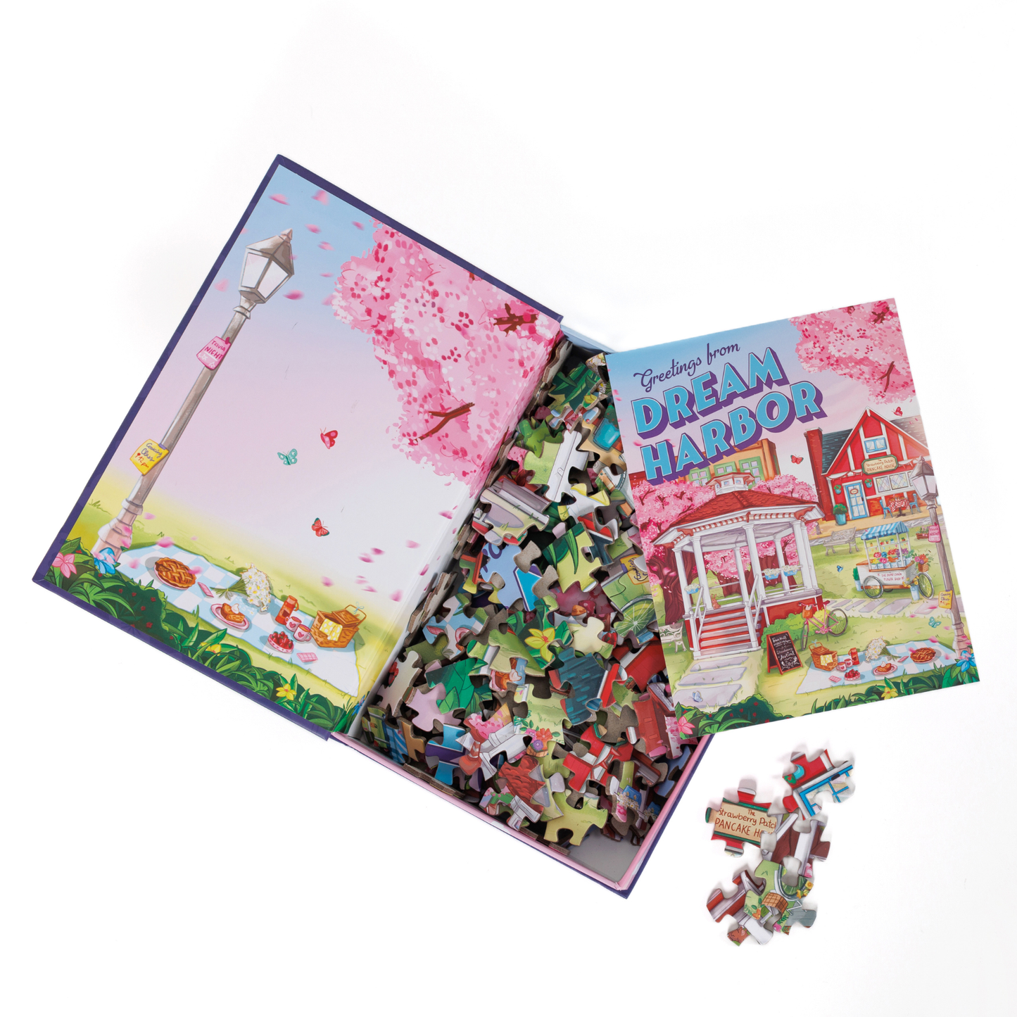 Springtime in the Square Keepsake Puzzle | Dream Harbor