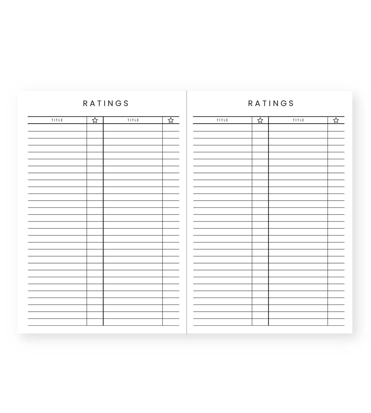 Navy Linda Tong Book/Reading Journal