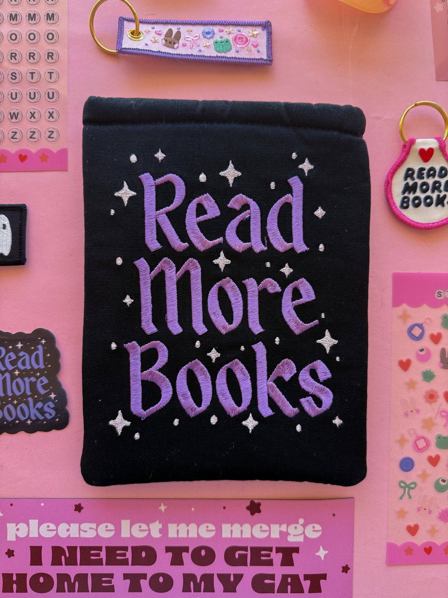 "Read More Books" Book Sleeve