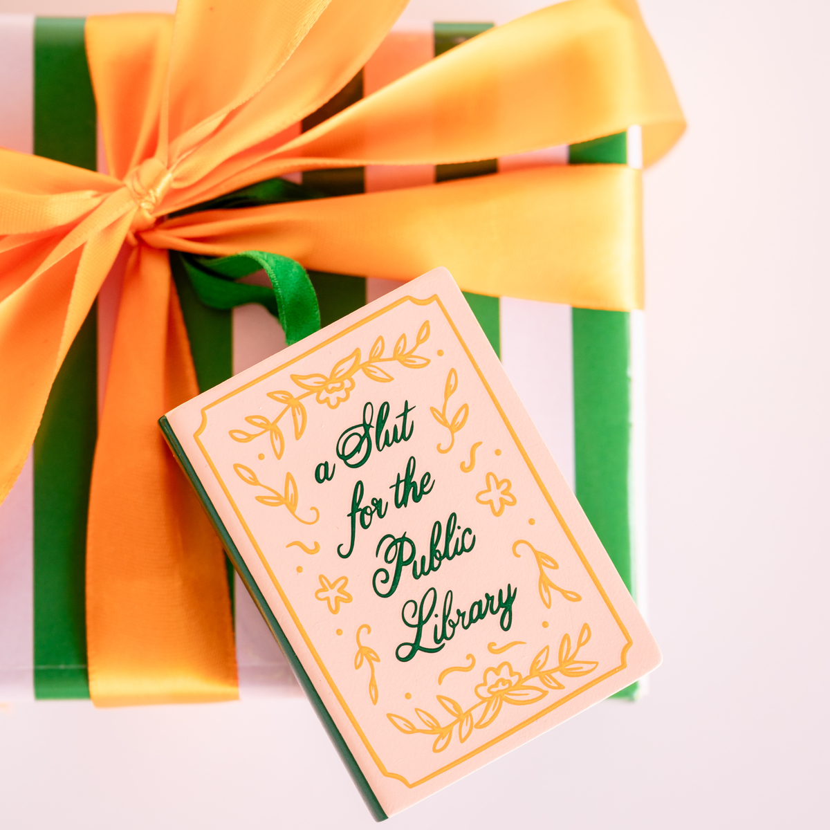 A Slut For The Public Library Christmas Ornament