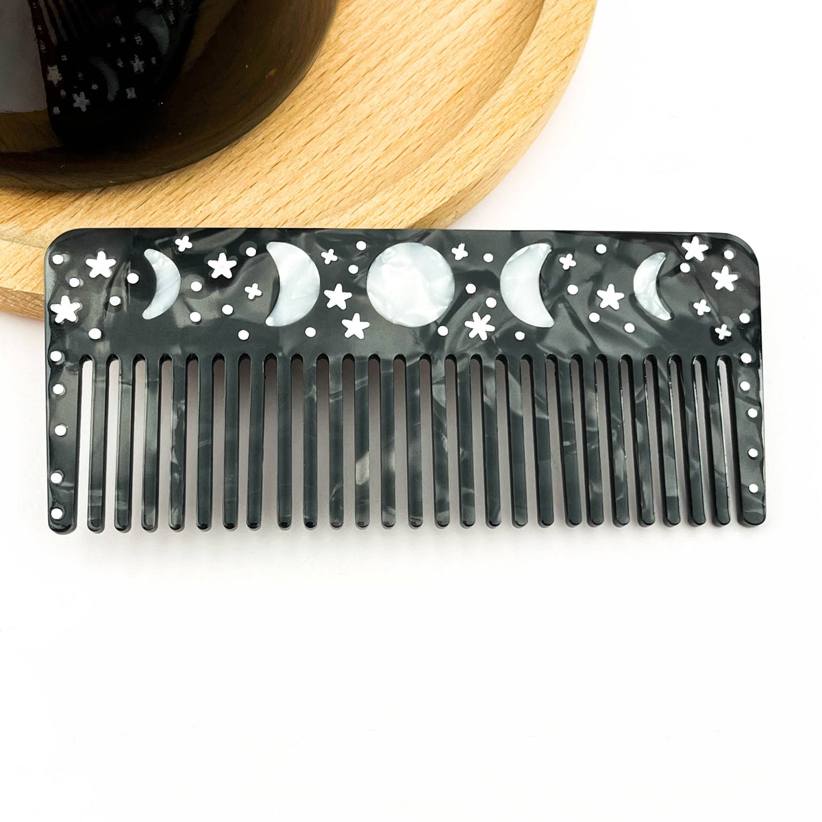 Black Starry Night Hair Claw