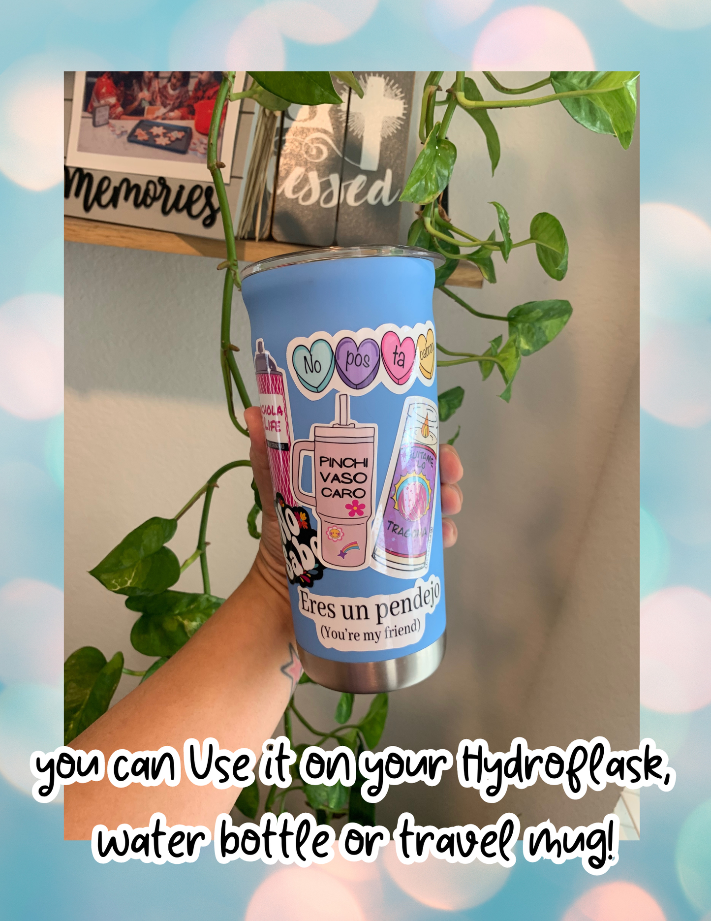 Cute kawaii tiger sticker, k pop tiger decal, demon sticker