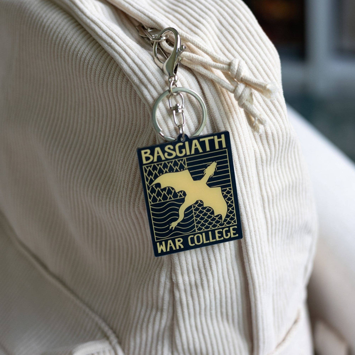 Basgiath War College Emblem Keychain | Fourth Wing
