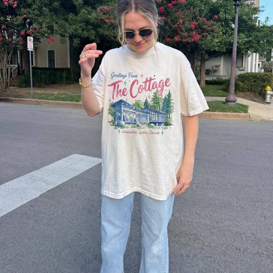 Heated Rivalry "The Cottage" Shirt (Ivory)