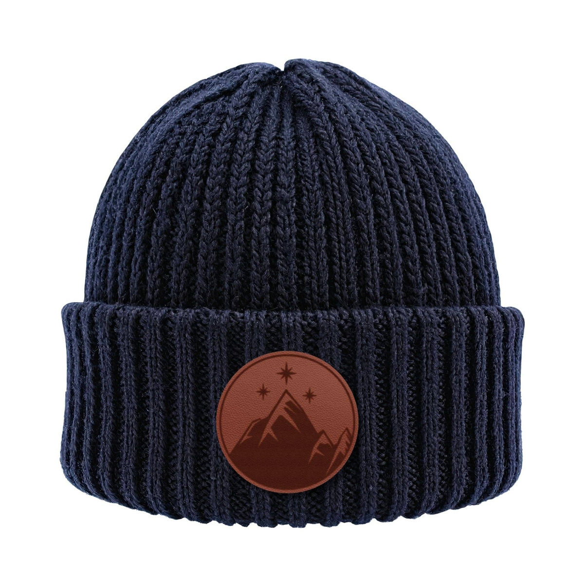 Velaris Leather Patch Beanie | ACOTAR