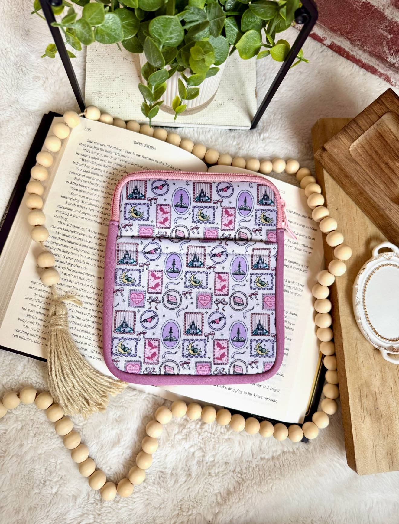 Dragon Reading Kindle Sleeve