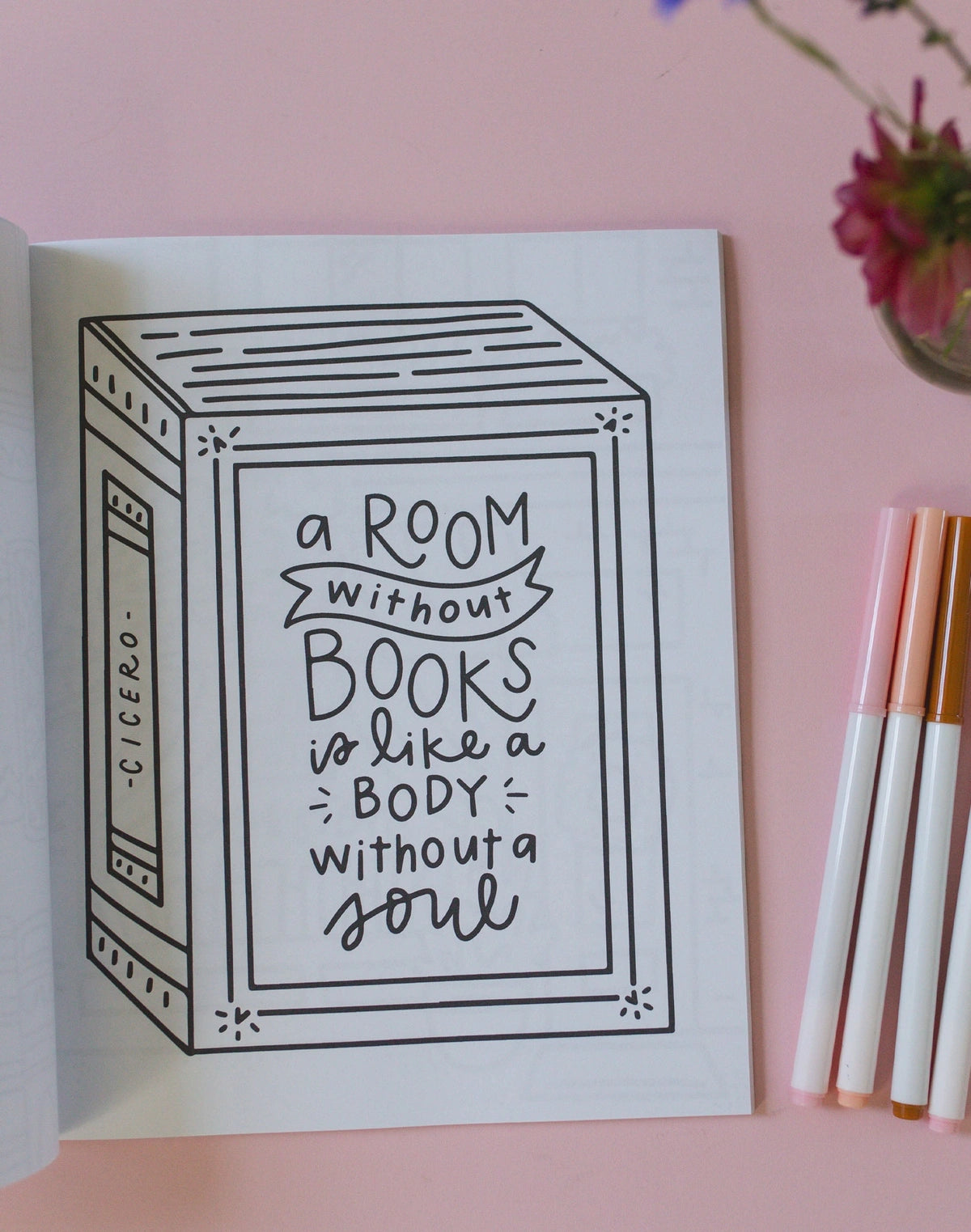 Book Lover Coloring Book