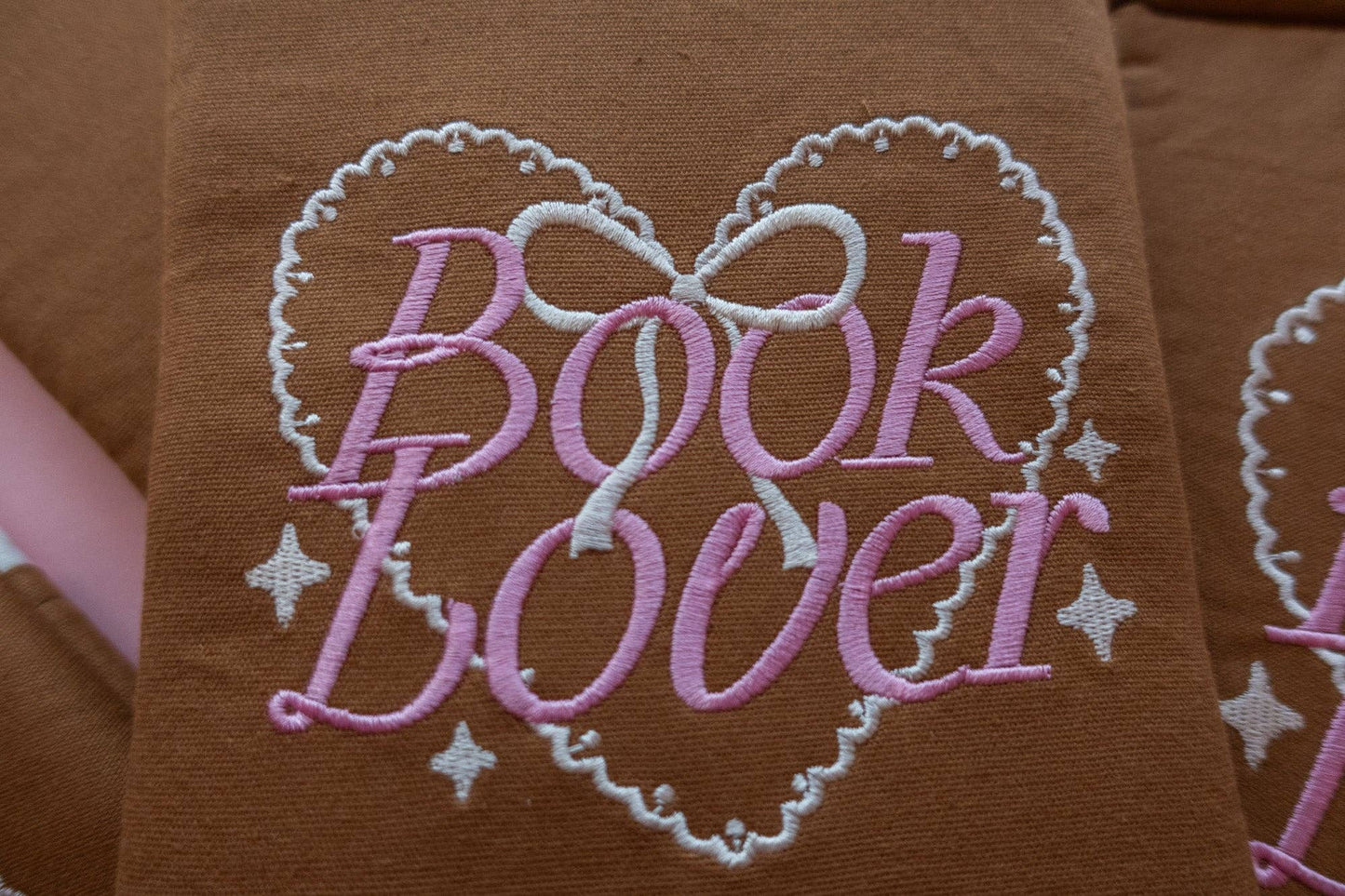 Book Lover Embroidered Book/Kindle Sleeve: Book Sleeve
