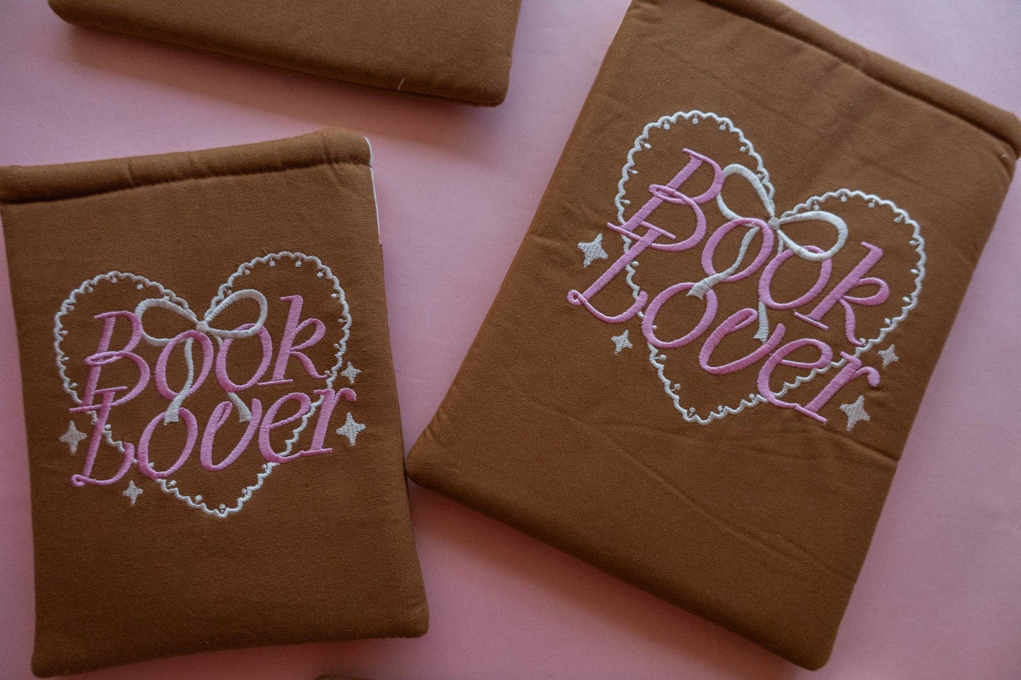 Book Lover Embroidered Book/Kindle Sleeve: Book Sleeve