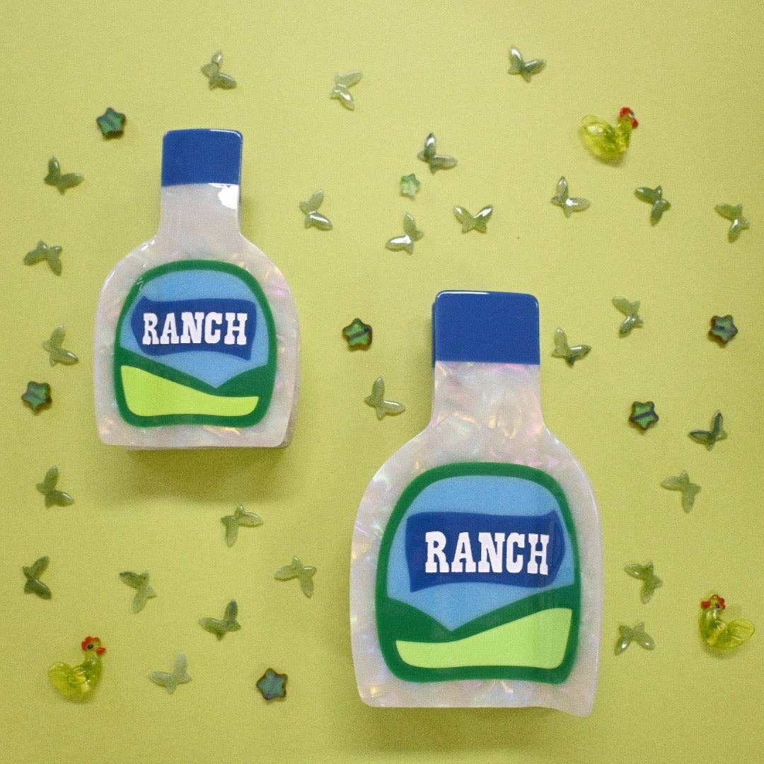 Large Ranch Bottle Hair Clip
