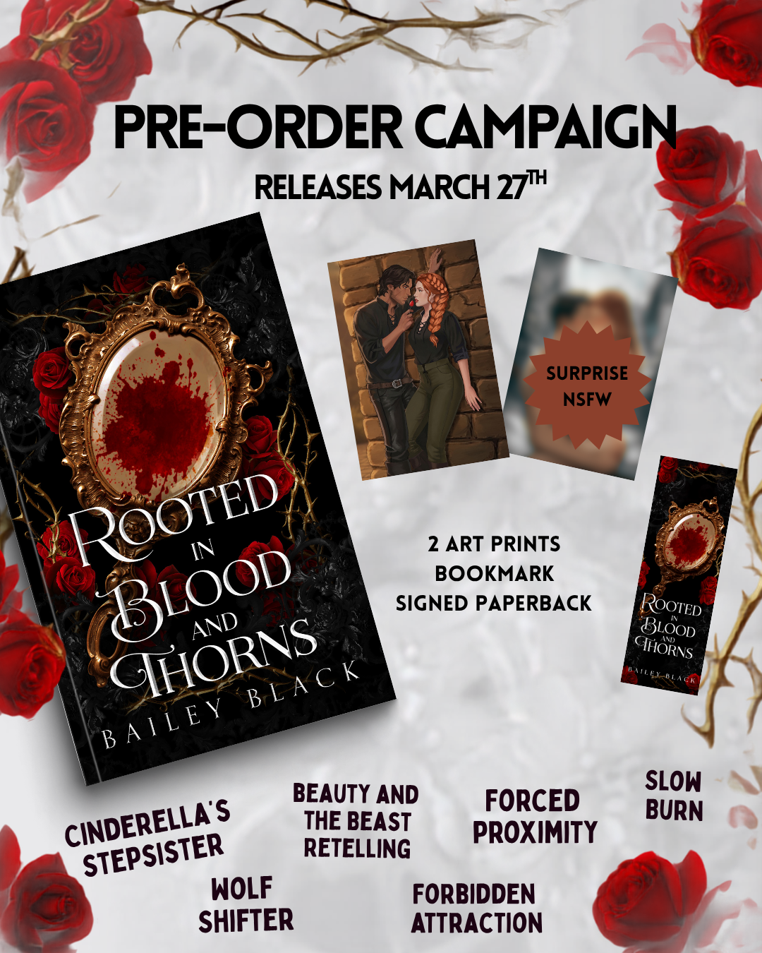 Rooted in Blood and Thorns | SIGNED PRE-ORDER WITH SWAG (released Mar 25, 2027)