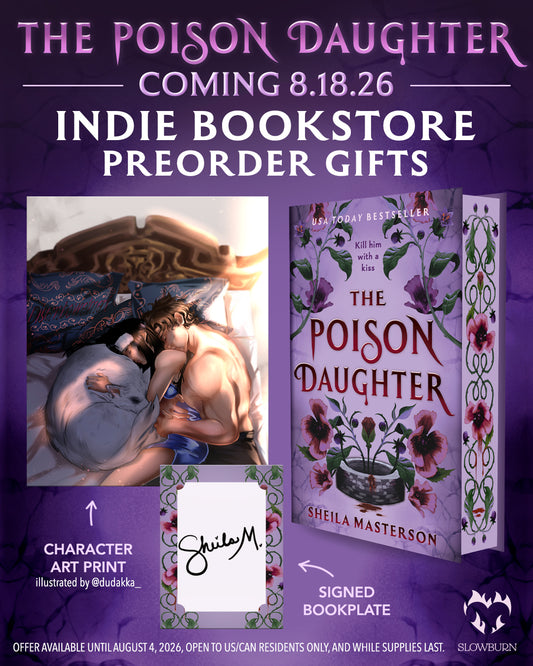 The Poison Daughter | PRE-ORDER WITH SWAG (released Aug 18, 2026)