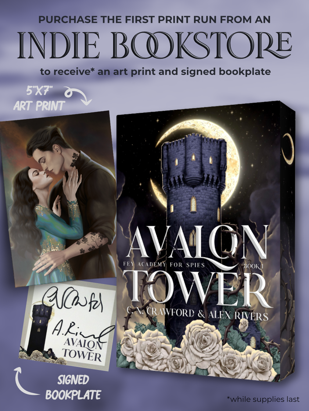 Avalon Tower (Fey Academy for Spies) | PRE-ORDER WITH SWAG (released Sept 15, 2026)